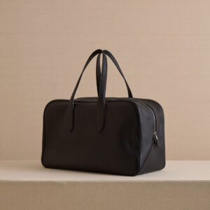 Alternative view of Structured Leather Tote Bag with Laptop Compartment and Interior Pocket
