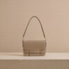 Leather Shoulder Bag with Adjustable Crossbody Strap