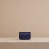 Clutch Bag with Satin Exterior and Leather Lining