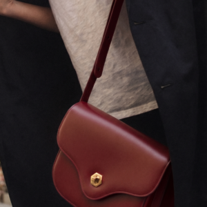 Alternative view of Leather Shoulder Bag with Adjustable Crossbody Strap